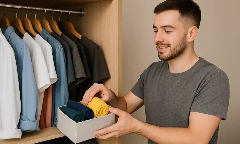 Brasileiros estão liberando espaço no armário sem gastar nada com essas 6 formas inteligentes de organização