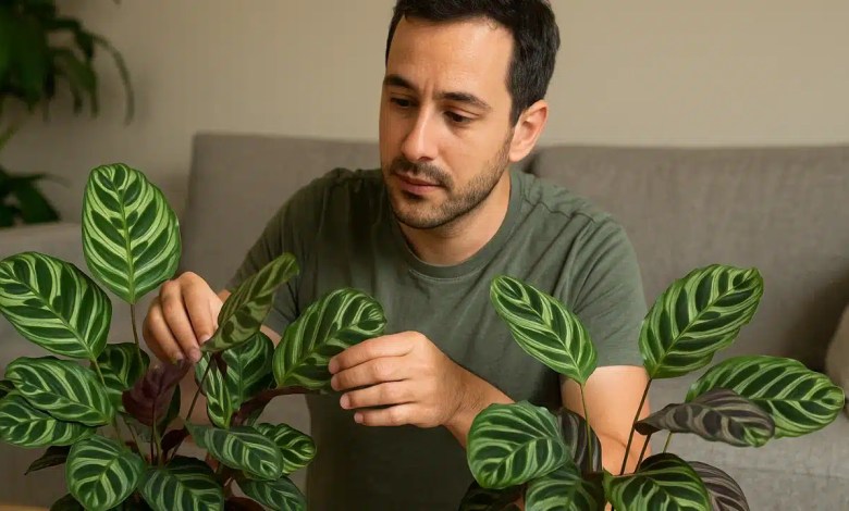 Jardineiros iniciantes estão mantendo calatéias vibrantes com 7 estratégias que fazem as folhas dançarem