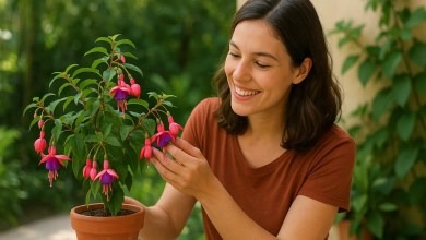 5 formas de cultivar e multiplicar o brinco-de-princesa com flores pendentes deslumbrantes