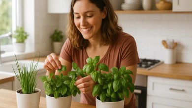Aprenda o passo a passo para montar um mini-jardim de ervas na cozinha