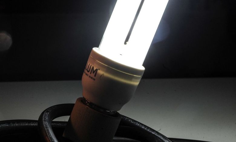 Conta de luz com bandeira tarifária amarela e cálculo de consumo em kWh