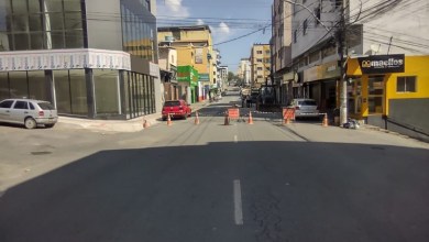 Interdições temporárias na Avenida Paraná, em Divinópolis, durante manutenção do pavimento asfáltico