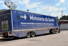Carreta da Saúde da Mulher em atendimento móvel de saúde para mulheres em Divinópolis