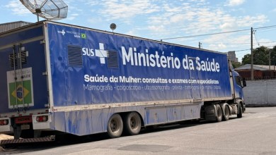 Carreta da Saúde da Mulher em atendimento móvel de saúde para mulheres em Divinópolis