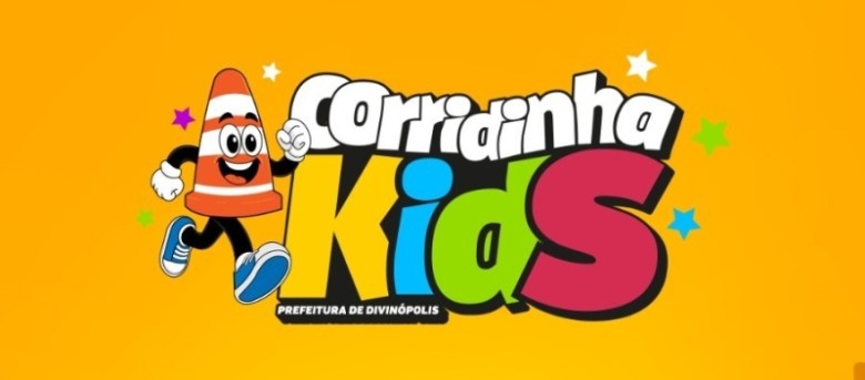 Corridinha Kids 2026 no Parque da Ilha, em Divinópolis, com crianças de 2 a 14 anos