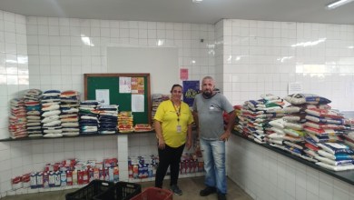 Corridinha Kids em Divinópolis arrecadou alimentos para instituições atendidas no município