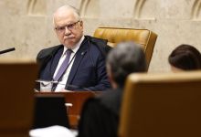 Edson Fachin em sessão do STF sobre o caso Master