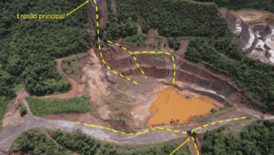 Mina de Viga em Congonhas (MG), alvo de ação do MPF contra Vale, ANM e estado de Minas Gerais